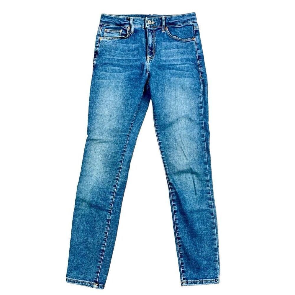 Topshop Moto Denim Ankle Blue Jeans W28 L30